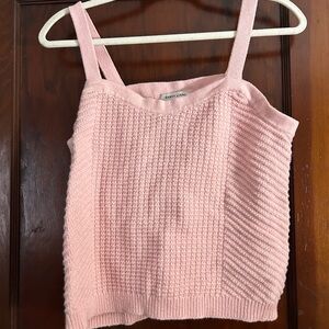 Pink Knit Women's Top